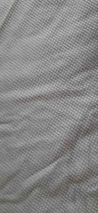 Плюшеве двошарове покривало-ковдра на блискавці 135х200см, сірий