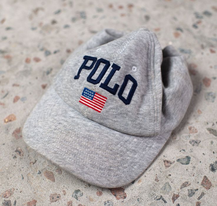 Кепка Polo Ralph Lauren сіра USA Оригінал