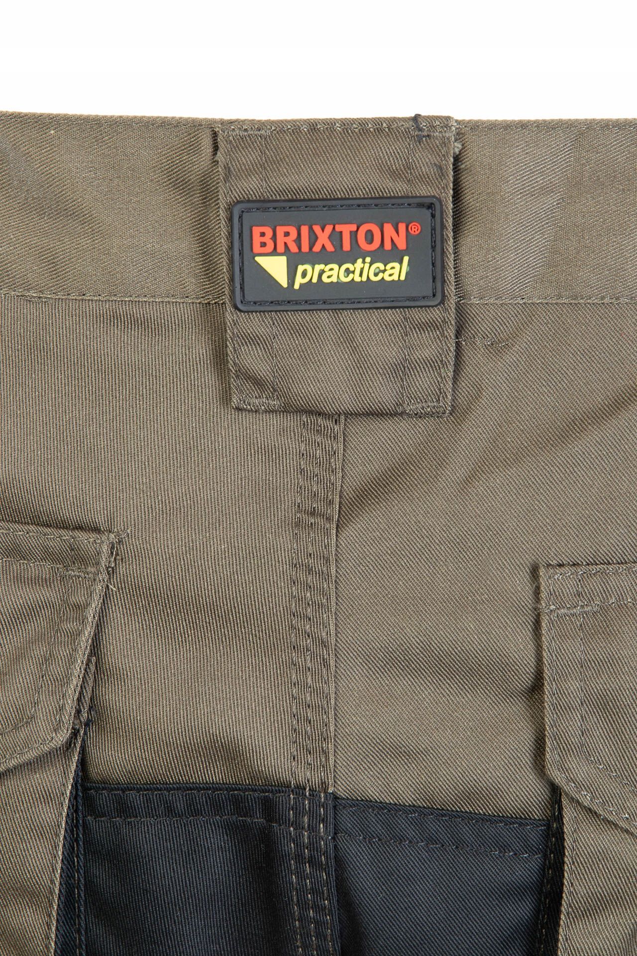 Spodnie Robocze Brixton Practical Khaki R. 50 Długie / Krótkie