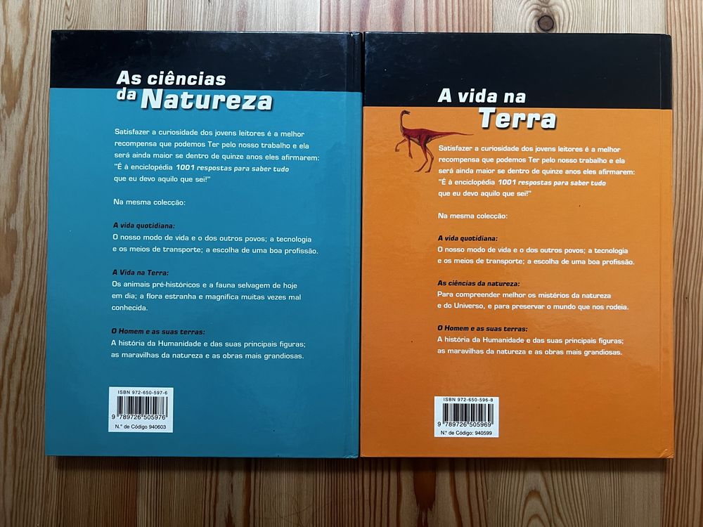 Livros de Ciências Naturais oara Crianças, “1001 Formas de Saber Tudo”