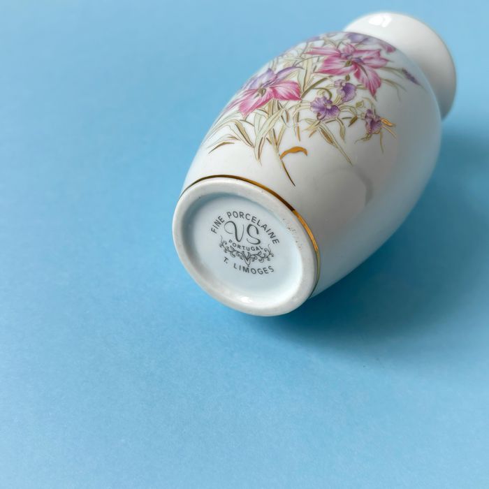 wazon T. Limoges VS Portugal porcelana