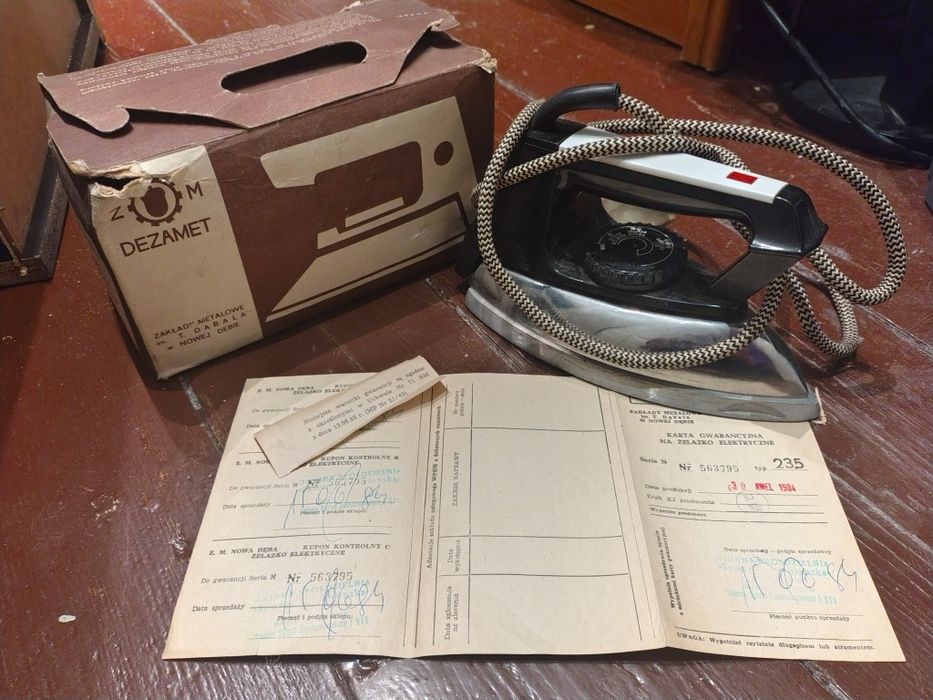 Żelazko Dezamet Prl