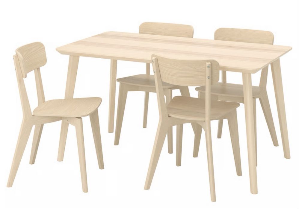 Conjunto Mesa e Cadeiras IKEA Lisabo