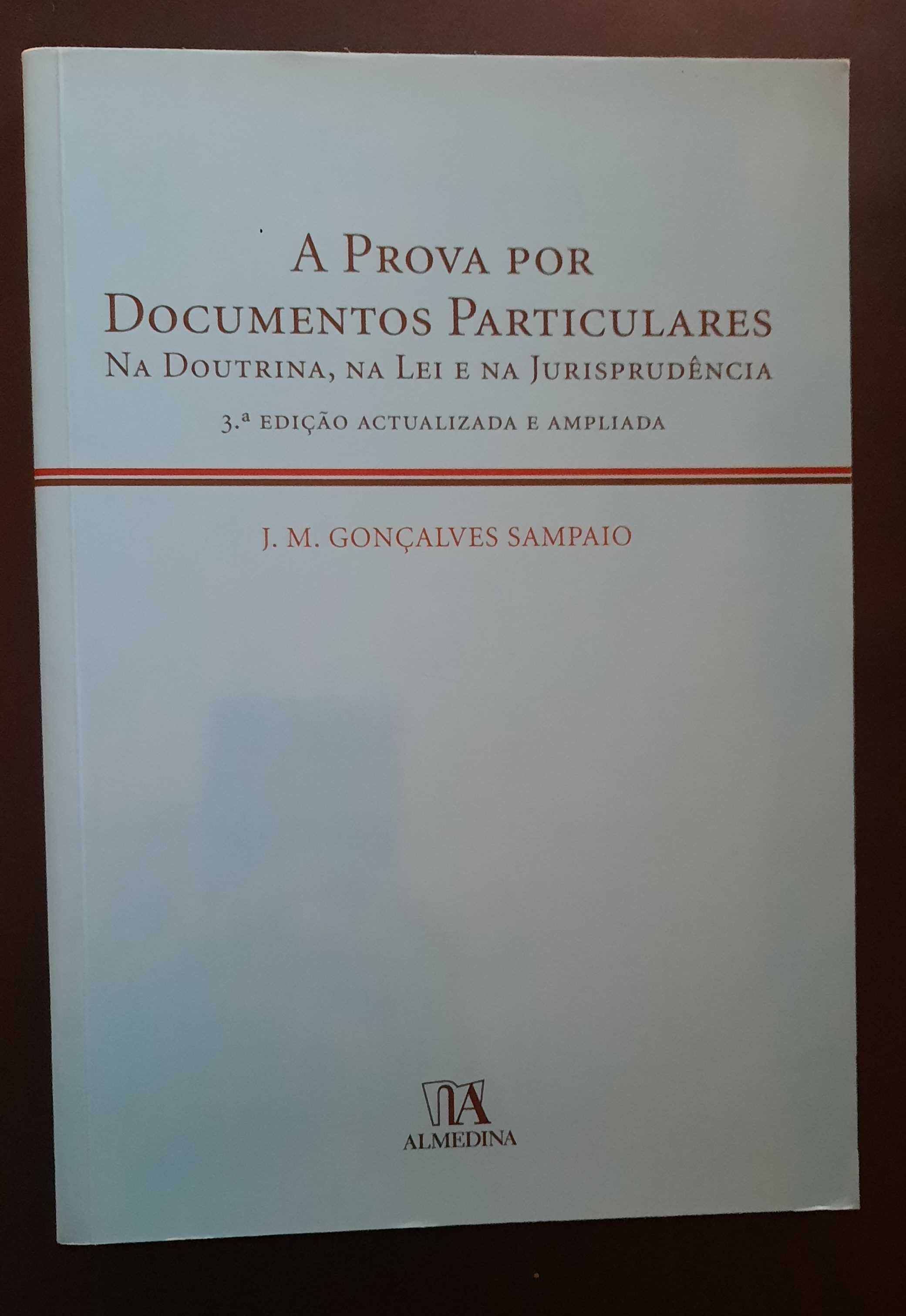 A prova por documentos particulares.