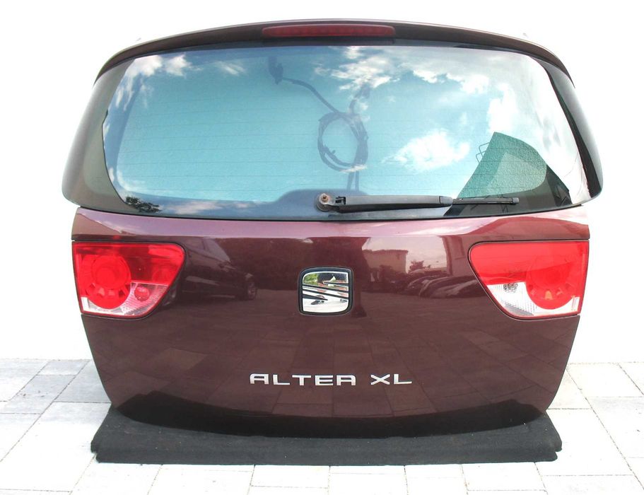 Seat Altea XL Klapa bagażnika kompletna lakier LS3Y