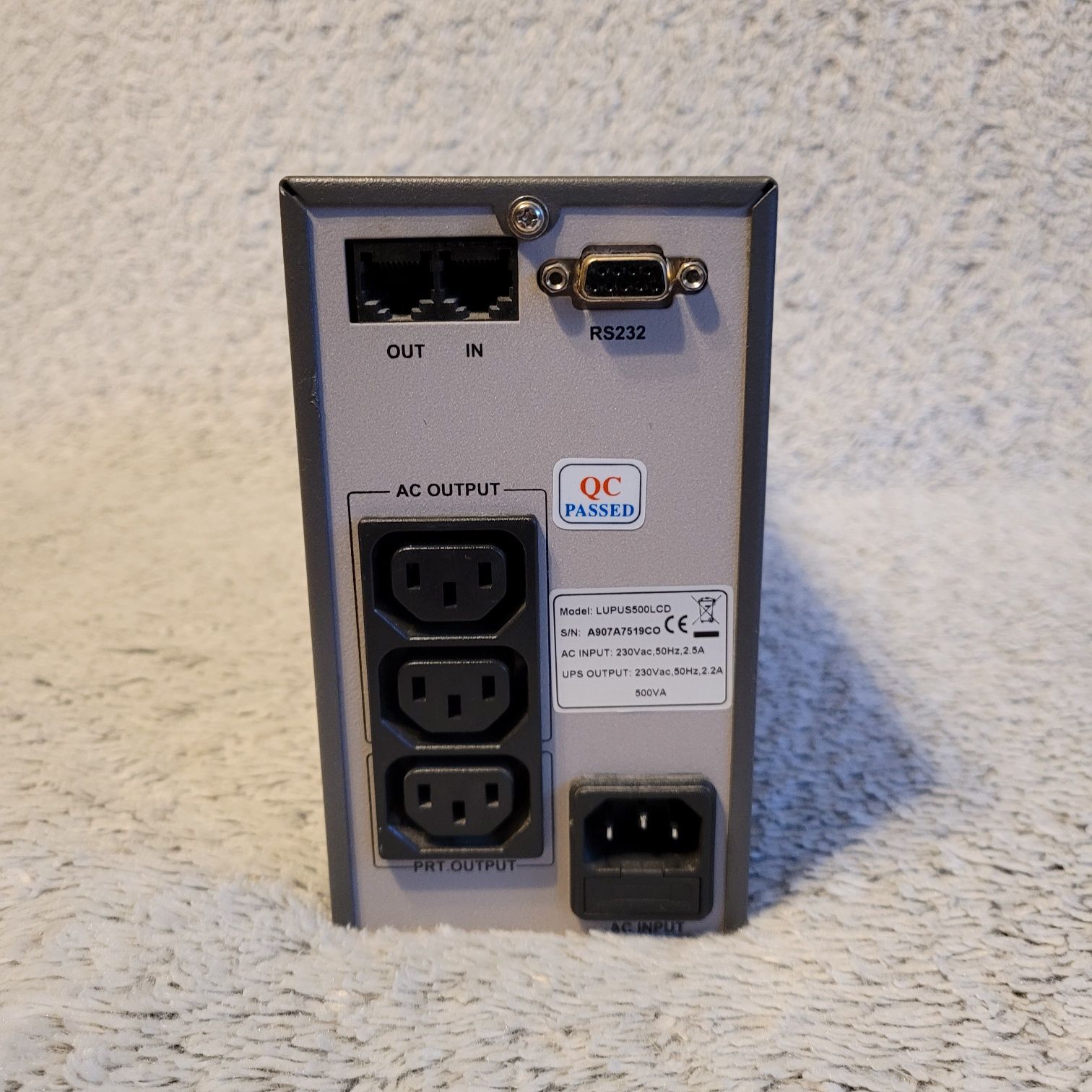 UPS Fideltronik Lupus 500 LCD