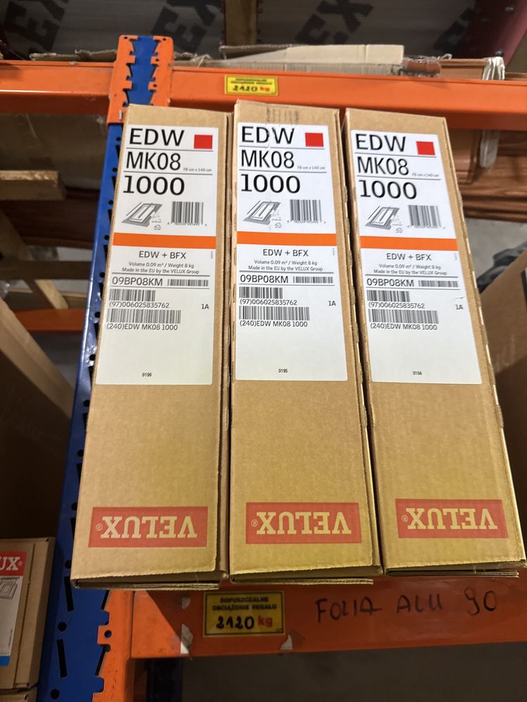 kolnierz velux do okna EDW +BFX MK08 1000