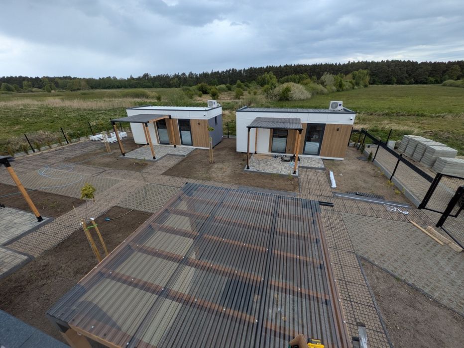 Sprzedam działkę 620 m² z domkiem mobilnym nad morzem  Jastrzębia Góra