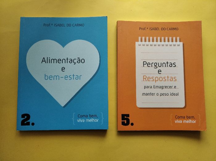 Livros sobre alimentação e dietas