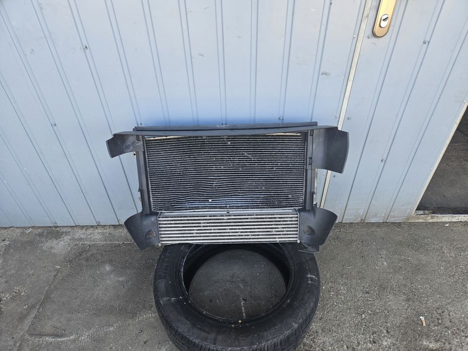 Komplet chlodnic wentylator Fiat Doblo II Opel Combo D 1.3 CDTI