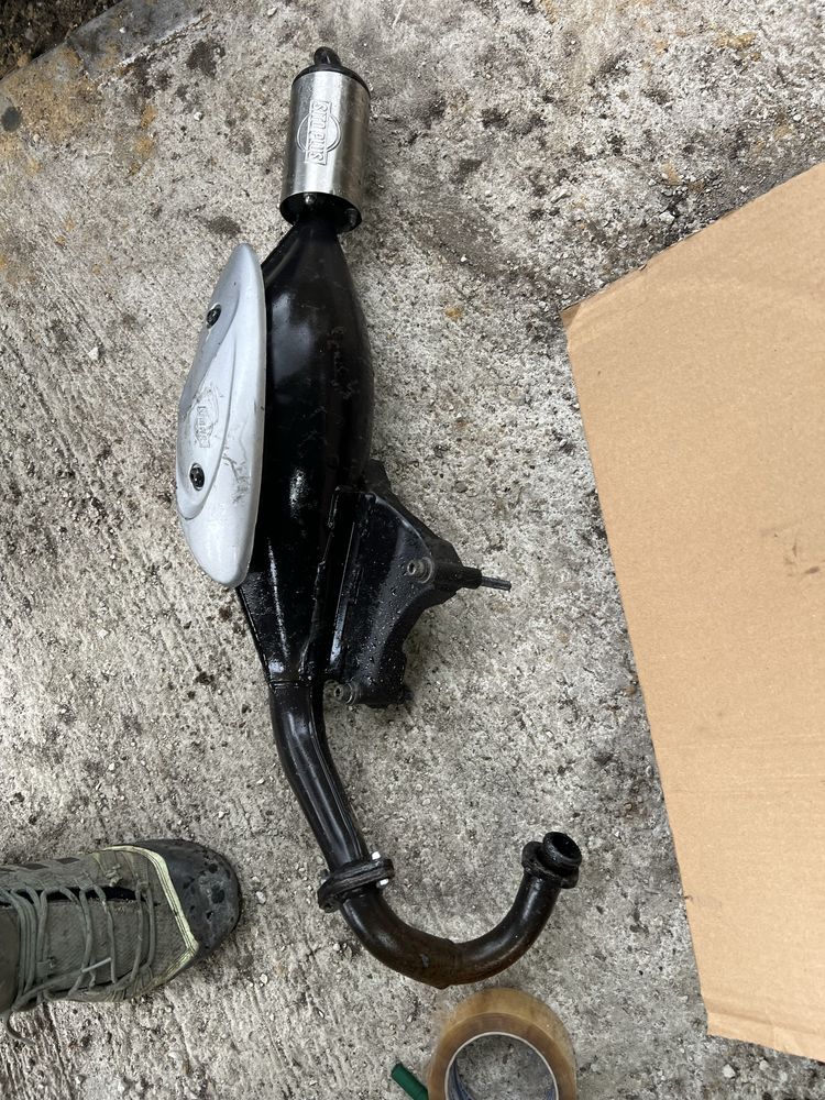 Piaggio typhon fly itp wydech tłumik