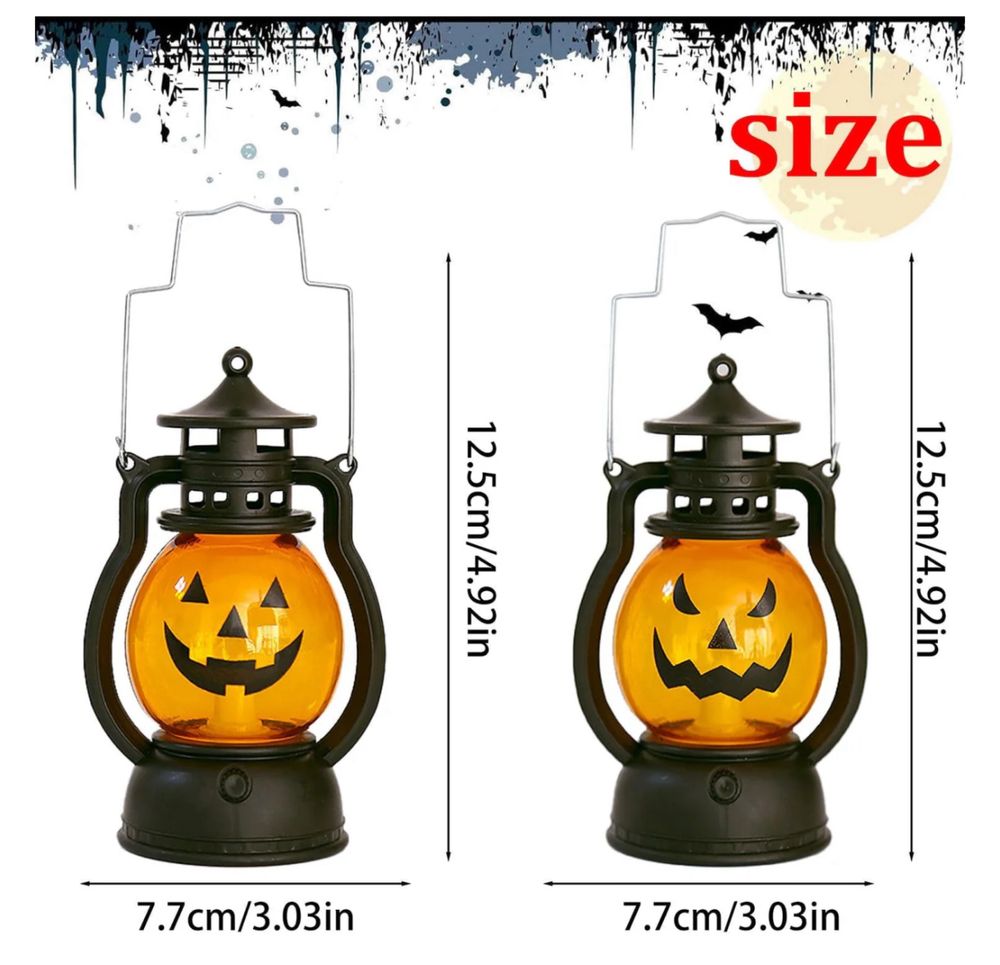 3 lampionów na Halloween