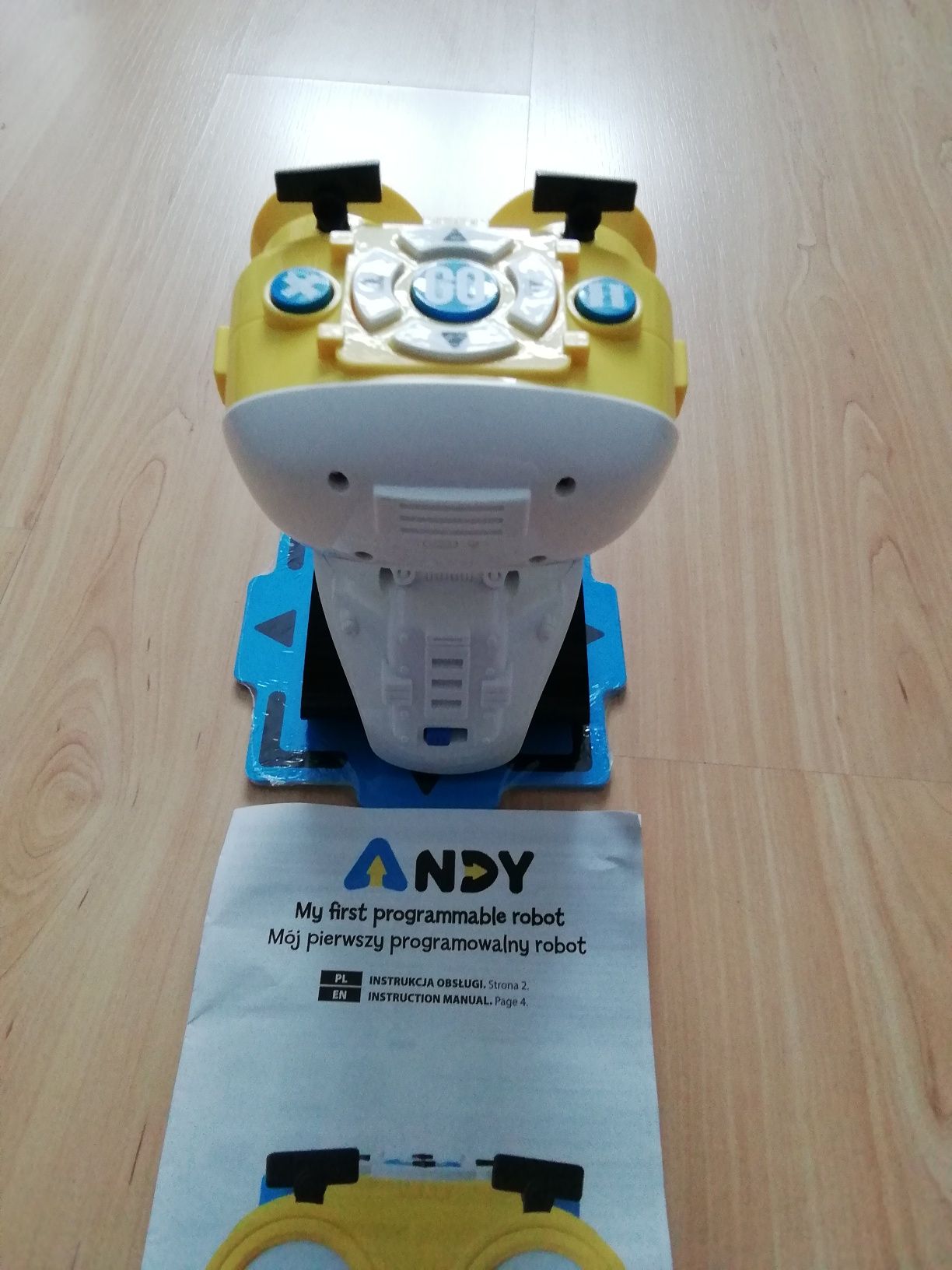 Dla dzieci Interaktywny robot Andy-do programowania. Stan BDB
