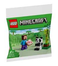 LEGO MINECRAFT Стів та малюк панда 30672