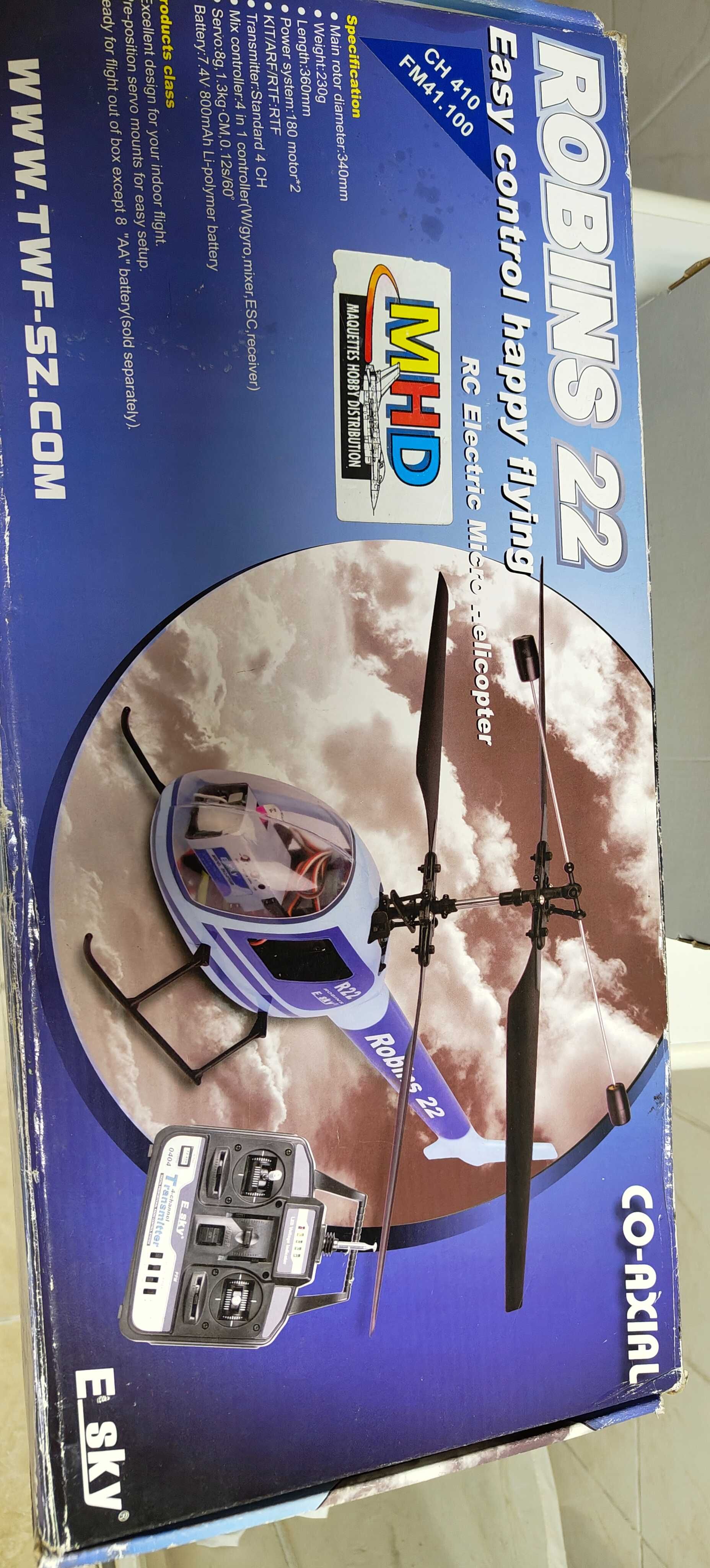 Helicóptero telecomandado