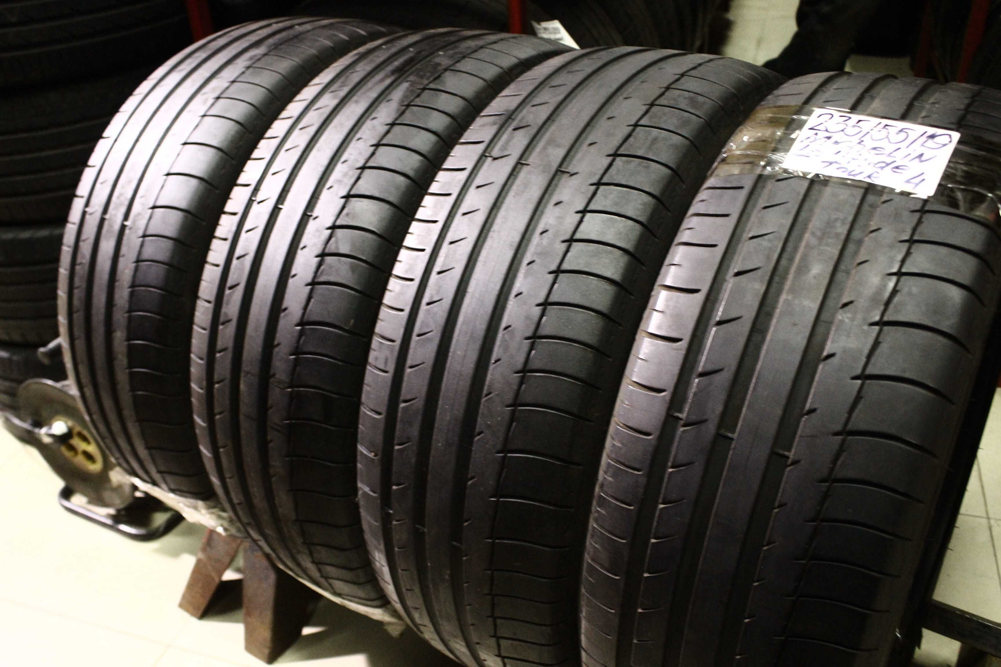 235-55-R19 MICHELIN LATITUDE 4 штуки комплект летняя резина GERMANY