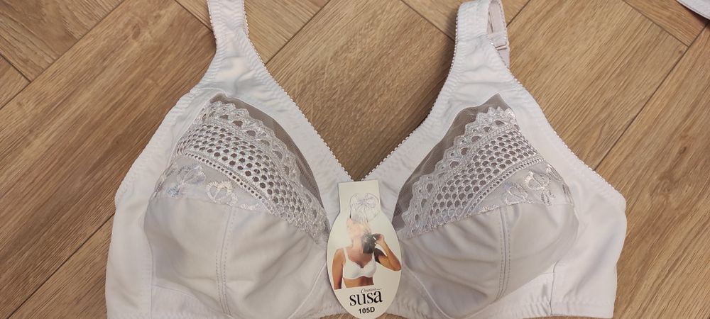 Biustonosz stanik Susa 105D nowy biały