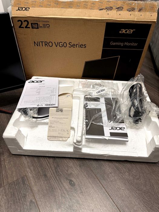 Монітор Acer nitro 22 Full HD Повний комплект