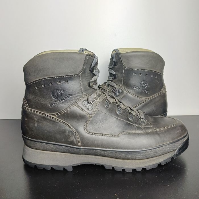 Scarpa Vibram trekkingowe męskie r. 48 skóra naturalna!