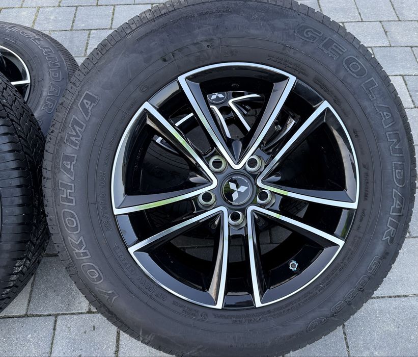 Felgi Mitsubishi Outlander Eclipse Asx 5x114.3 czujniki 215/70R16 lato