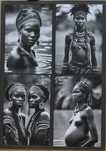 Postais - 8 unidades - tribos africanas - olx X10474