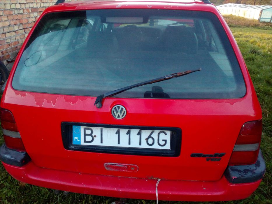 zderzak tył kombi golf III mk 3