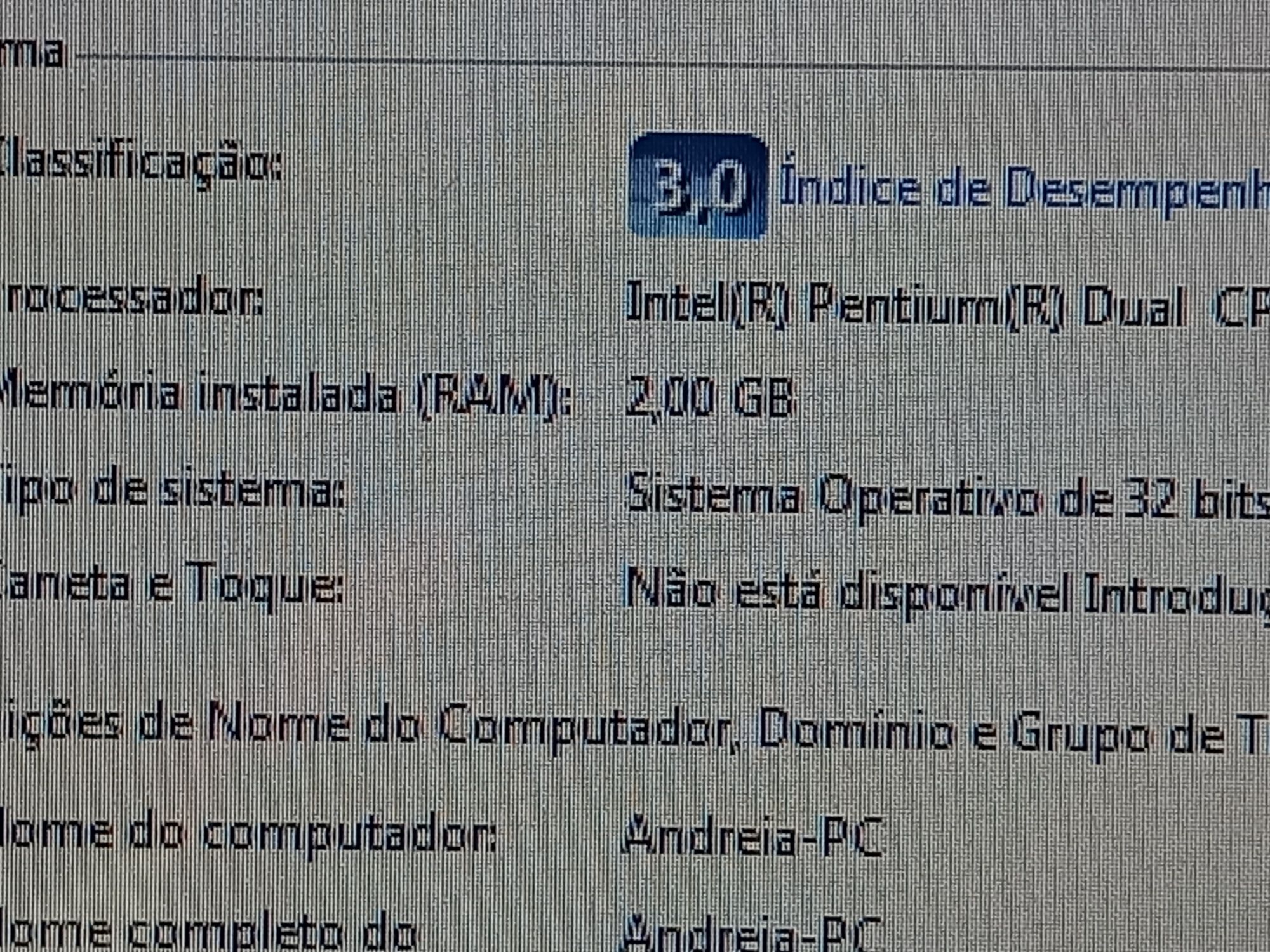 Computador portátil impecável