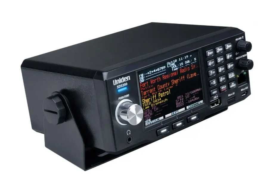 Сканер UNIDEN SDS200 SDS200E 25-1300 МГц з розблокованим DMR.