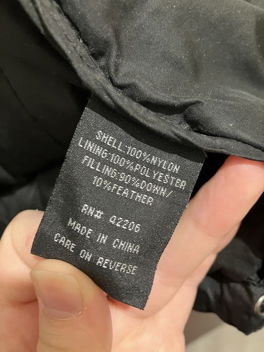 casaco inverno com penas de punagem