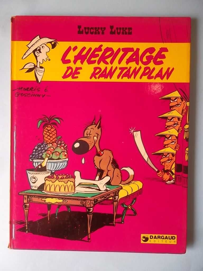 Lucky Luke - álbuns em francês, inclui 1ªs edições