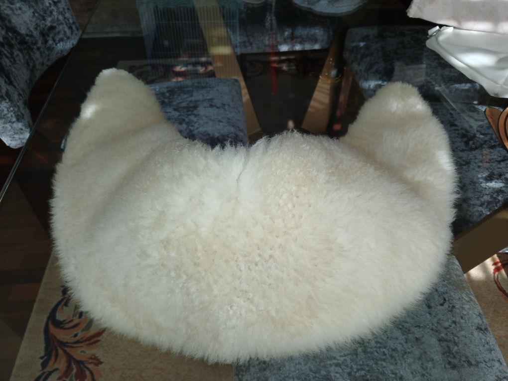 Gola de mouton branca