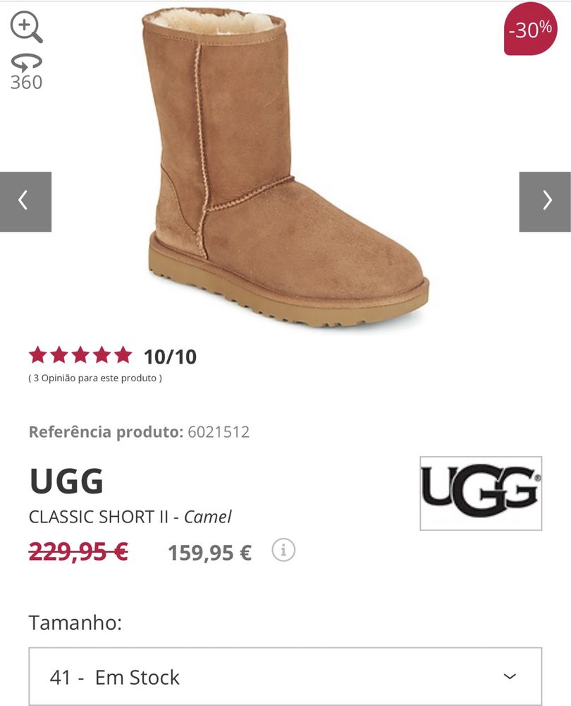 Ugg botas, original