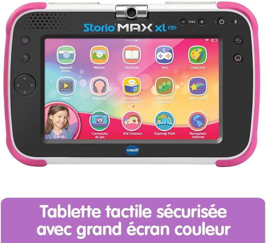 VTECH tablet STORIO MAX XL 2.0 dla dzieci 3-11 lat j.francuski