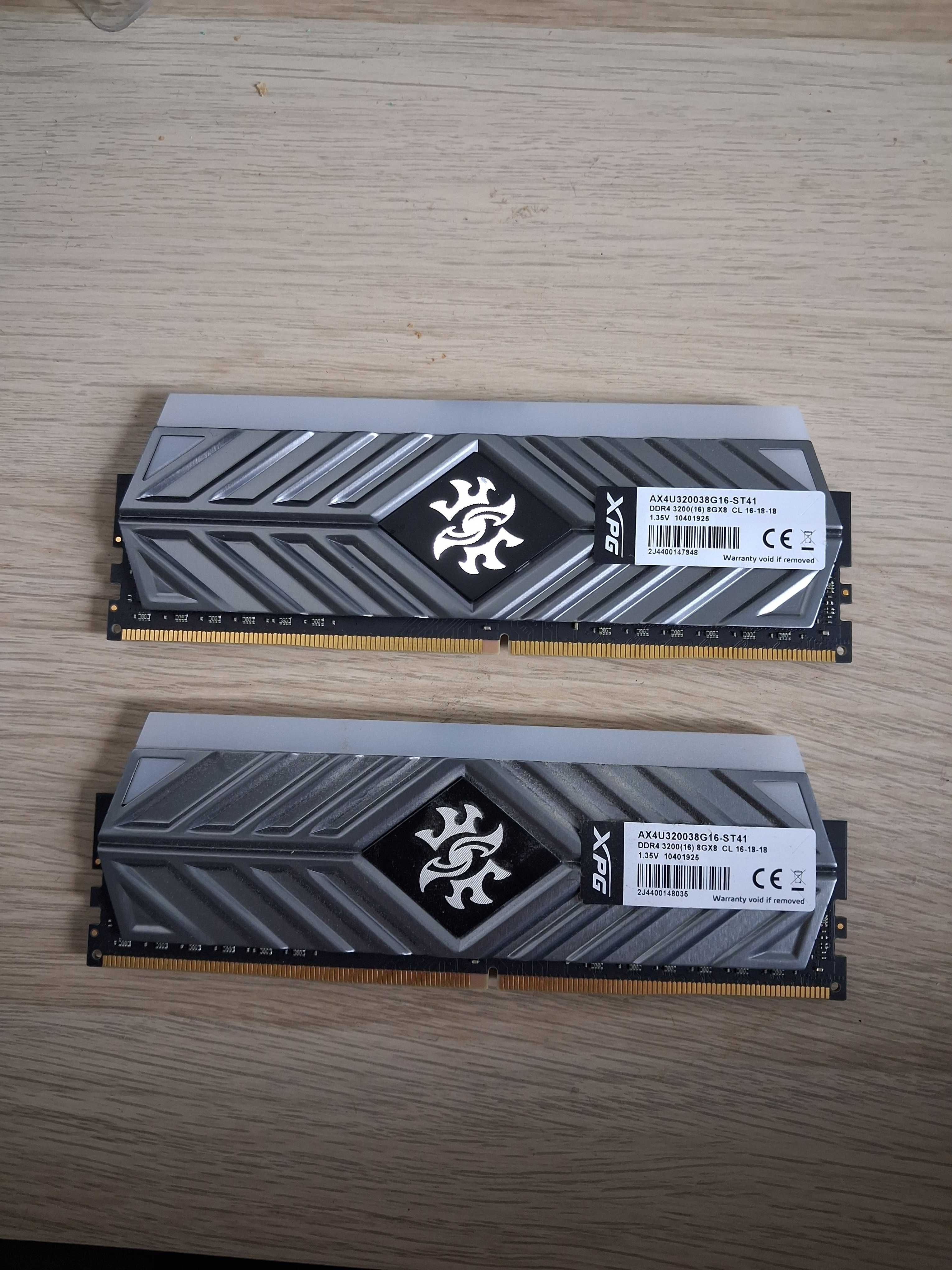 XPG Adata 16GB (2x8GB) DDR4 2666MHz RGB – używana