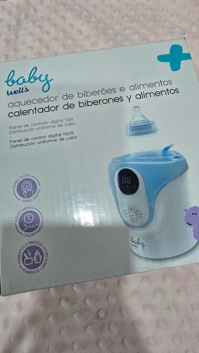 Balança bebé e aqueceder biberão e alimentos