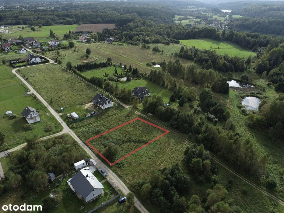ATRAKCYJNA DZIAŁKA BUDOWLANA 1396 m² w malowniczej okolicy