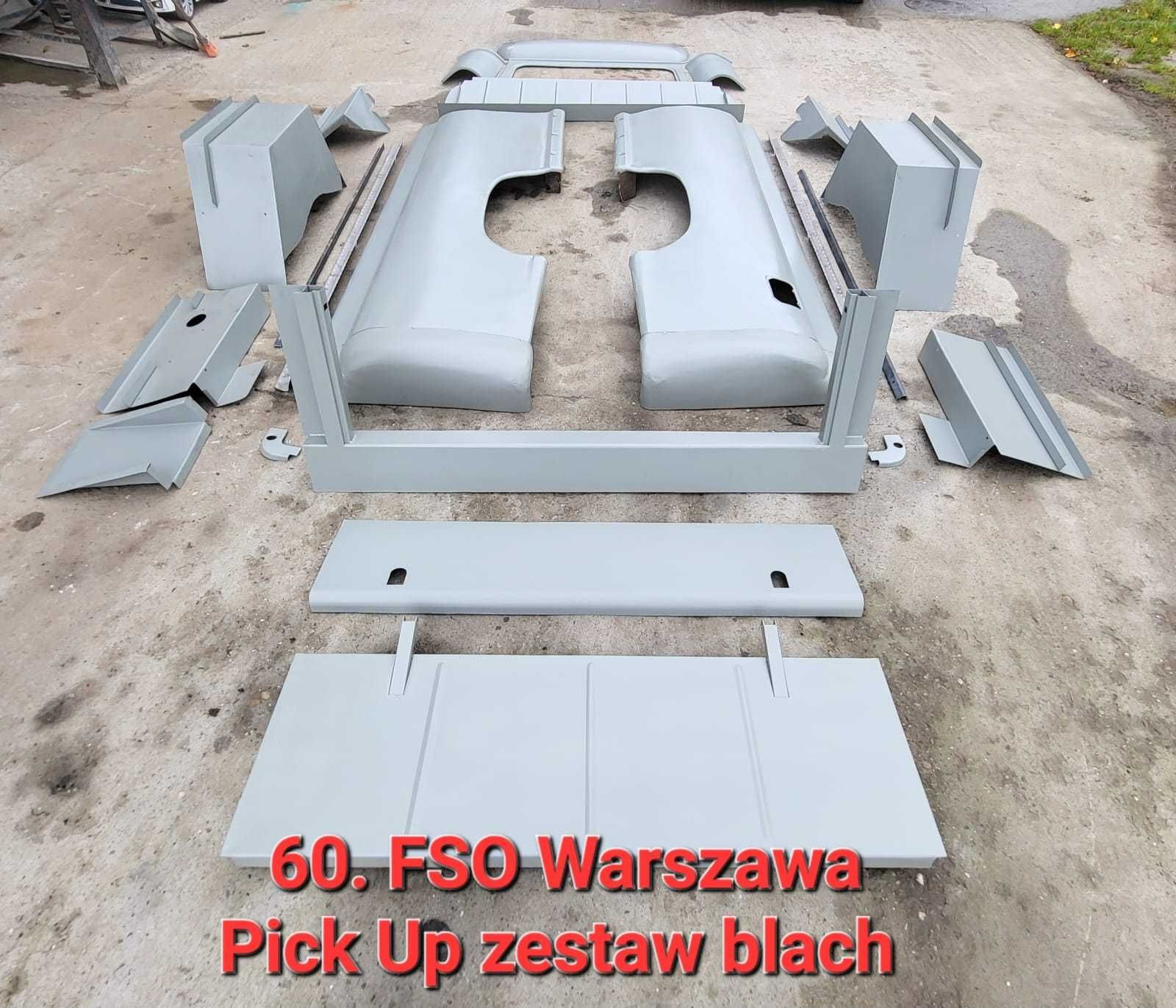 FSO Warszawa Pick Up 223 224 m20 Pobieda zestaw blach reperaturki