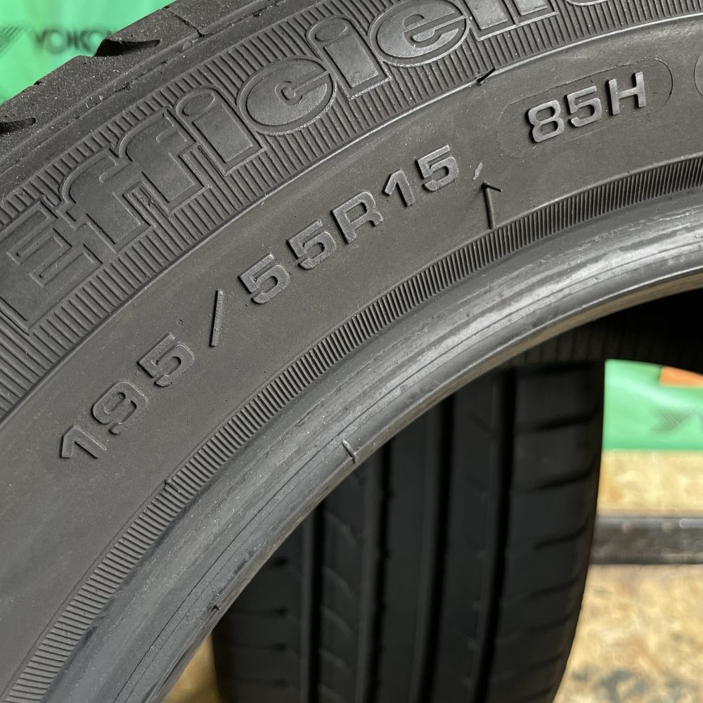195/55 R15 Good Year Efficient Grip Шини б/у літо склад
