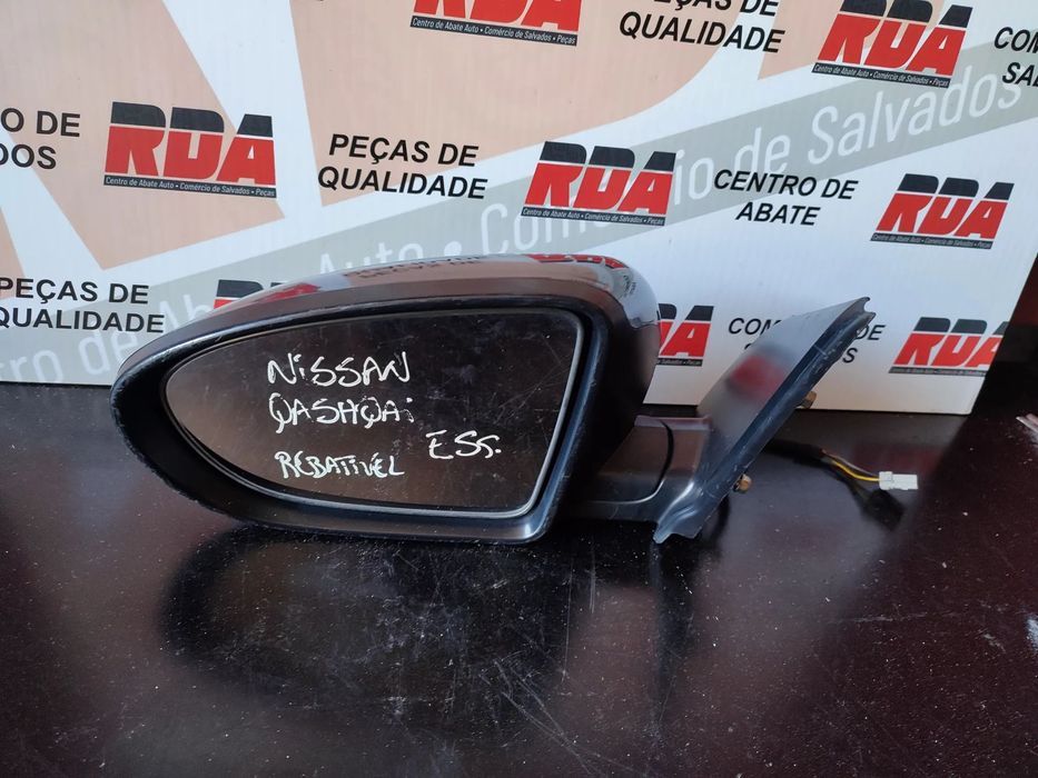 NISSAN QASHQAI RETROVISOR ESQUERDO REBATÍVEL