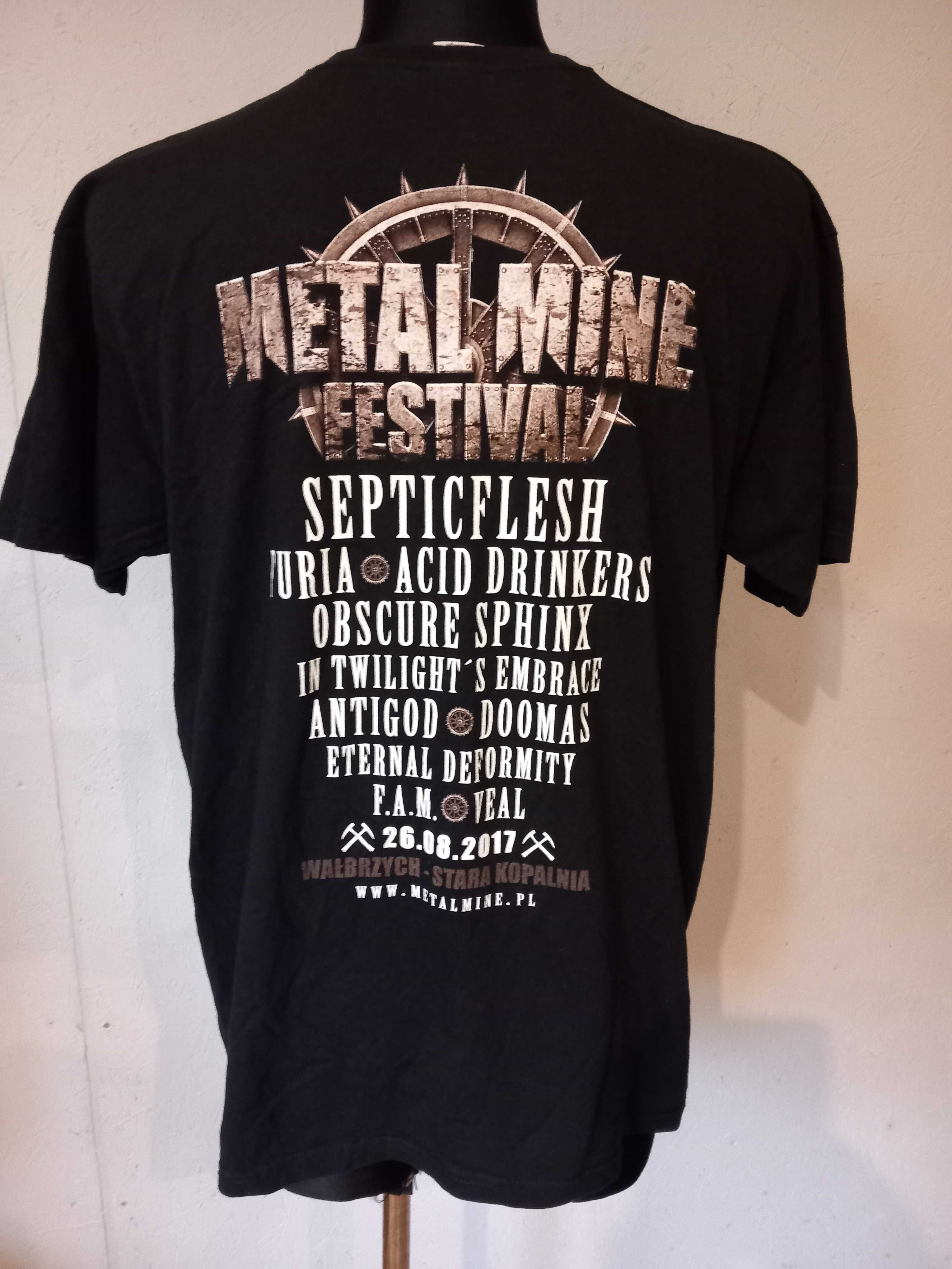 koszulka tshirt metal mind xl