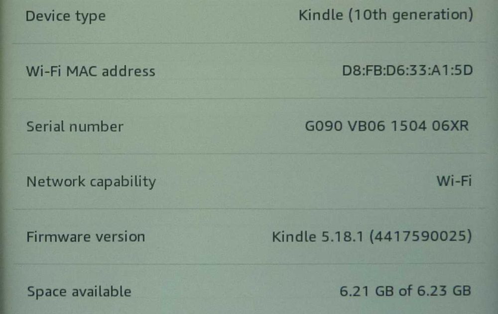Amazon Kindle Basic Edycja 9, Generacja 10 / Kolor Czarny / 8GB