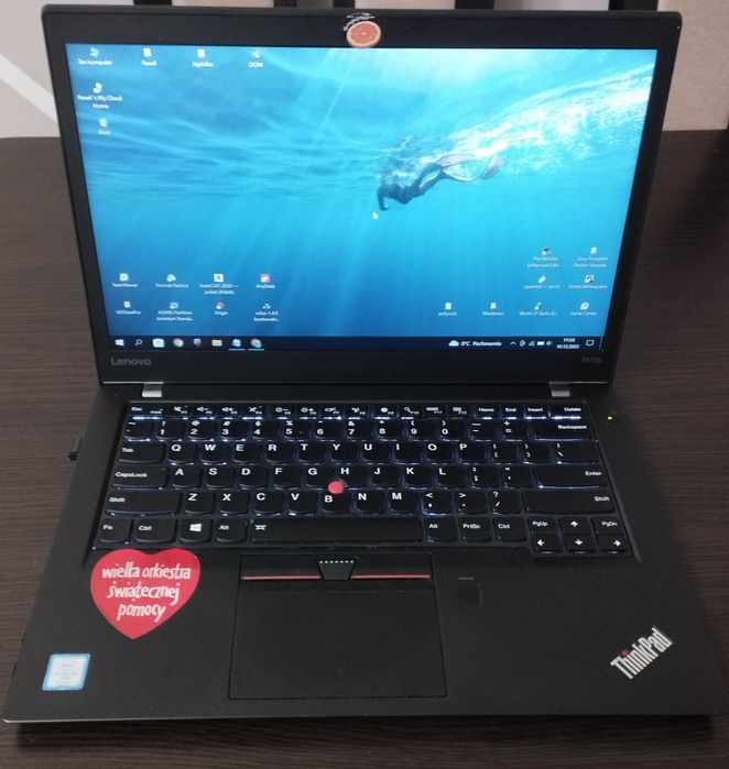 LENOVO ThinkPad T470s FHD i5-7300U 16GB 512GB SSD