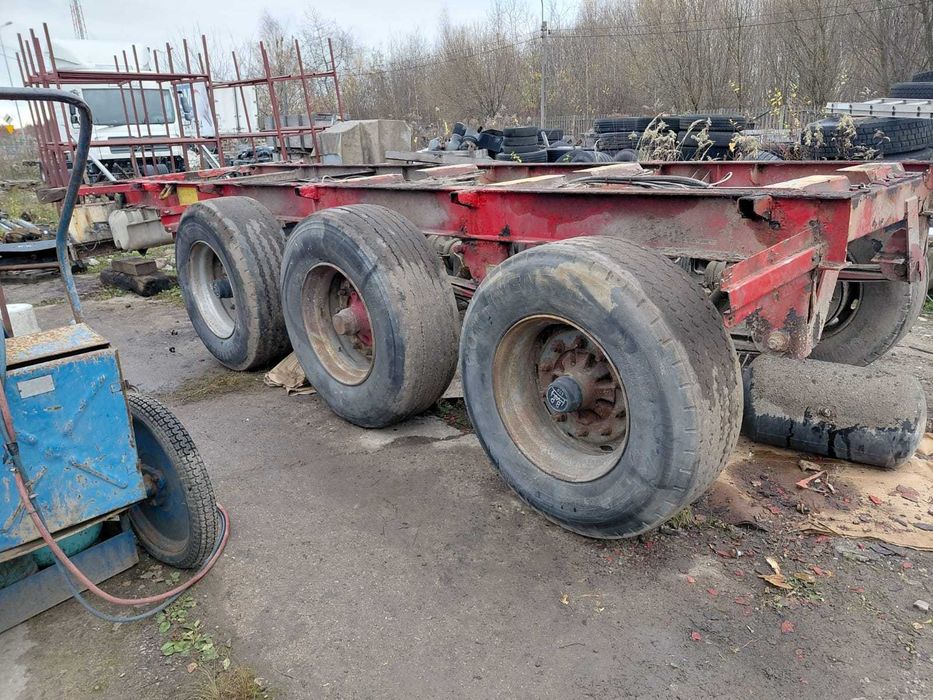 Schmitz naczepa rama wózek przyczepa