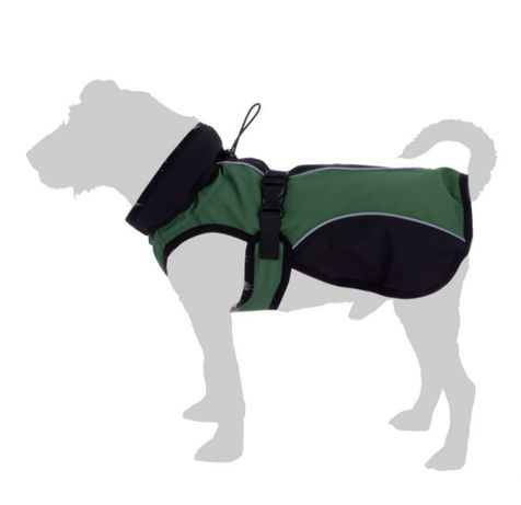 Wodoodporny, oddychający płaszczyk dla psa długość grzbietu 40 cm