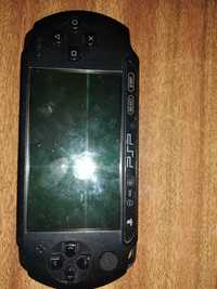 psp portátil a funcionar