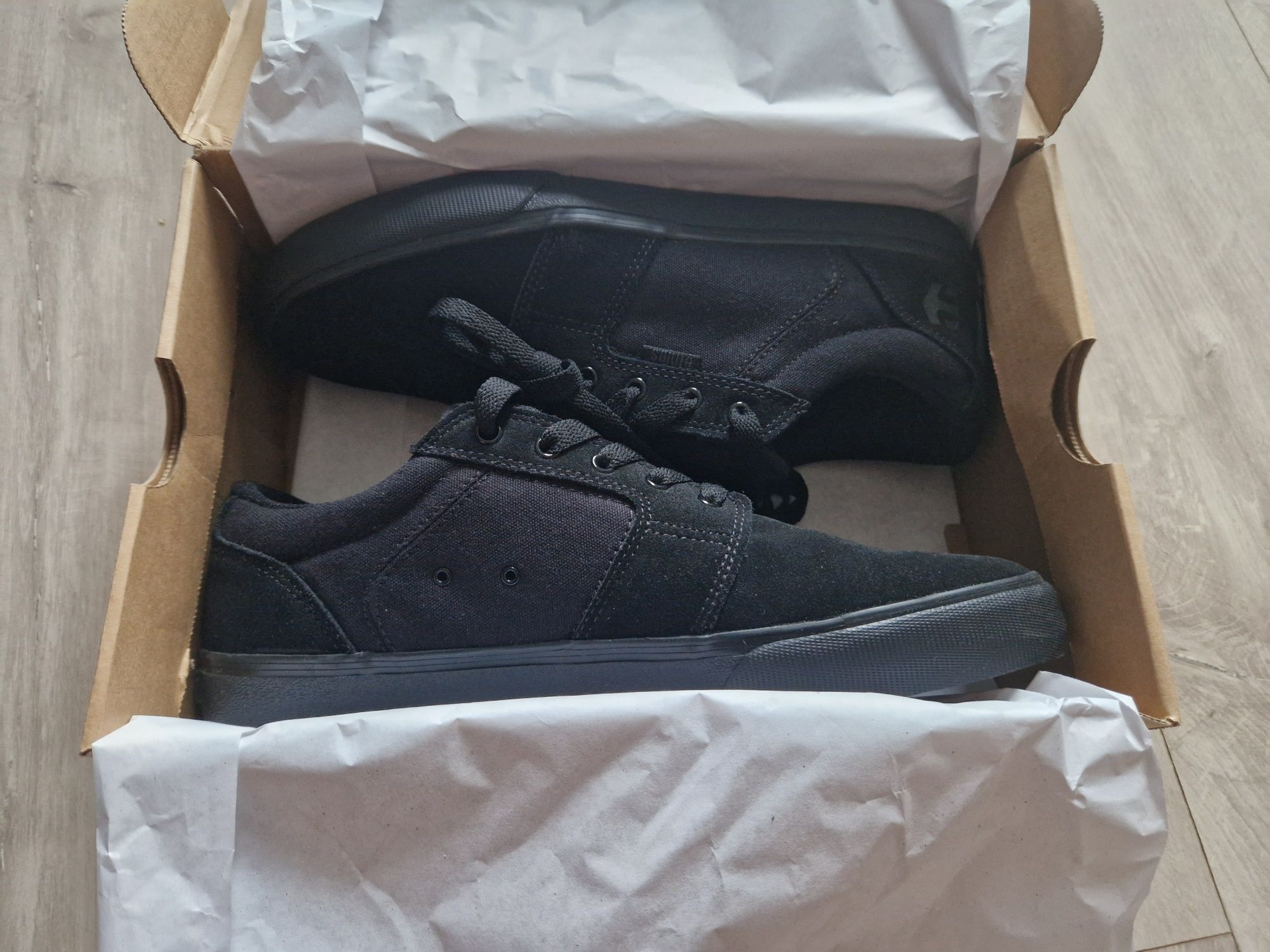 Nowe buty Etnies Barge LS black/black roz. 44 28,5cm