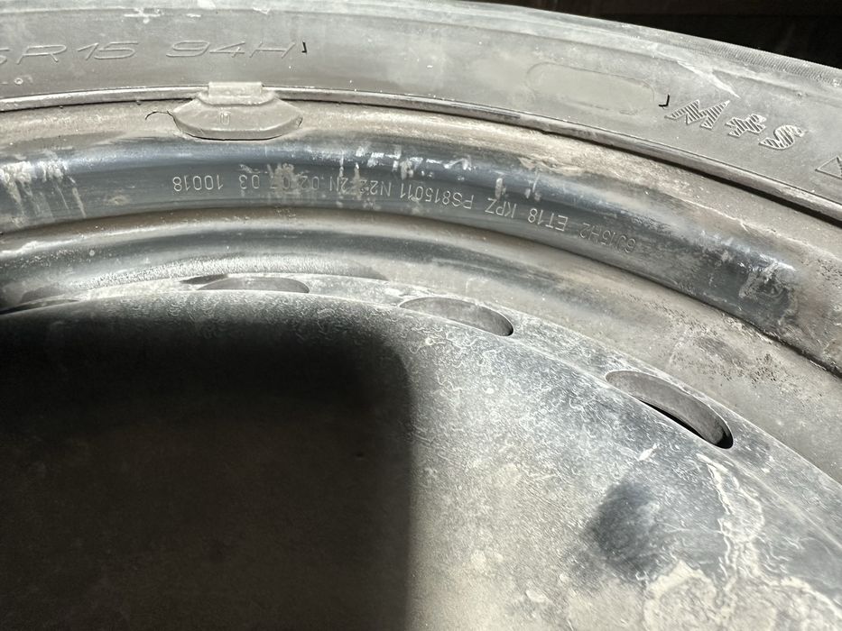 Комплект! Зимові шини 205/65 R15 на сталевих дисках