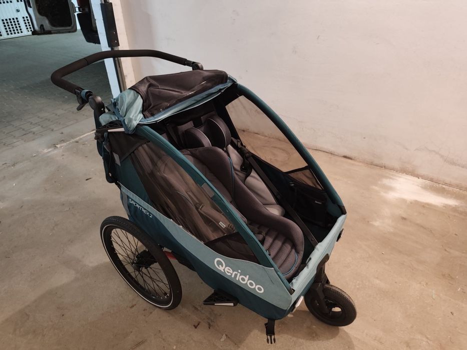 Przyczepka rowerowa querdoo sportrex 2