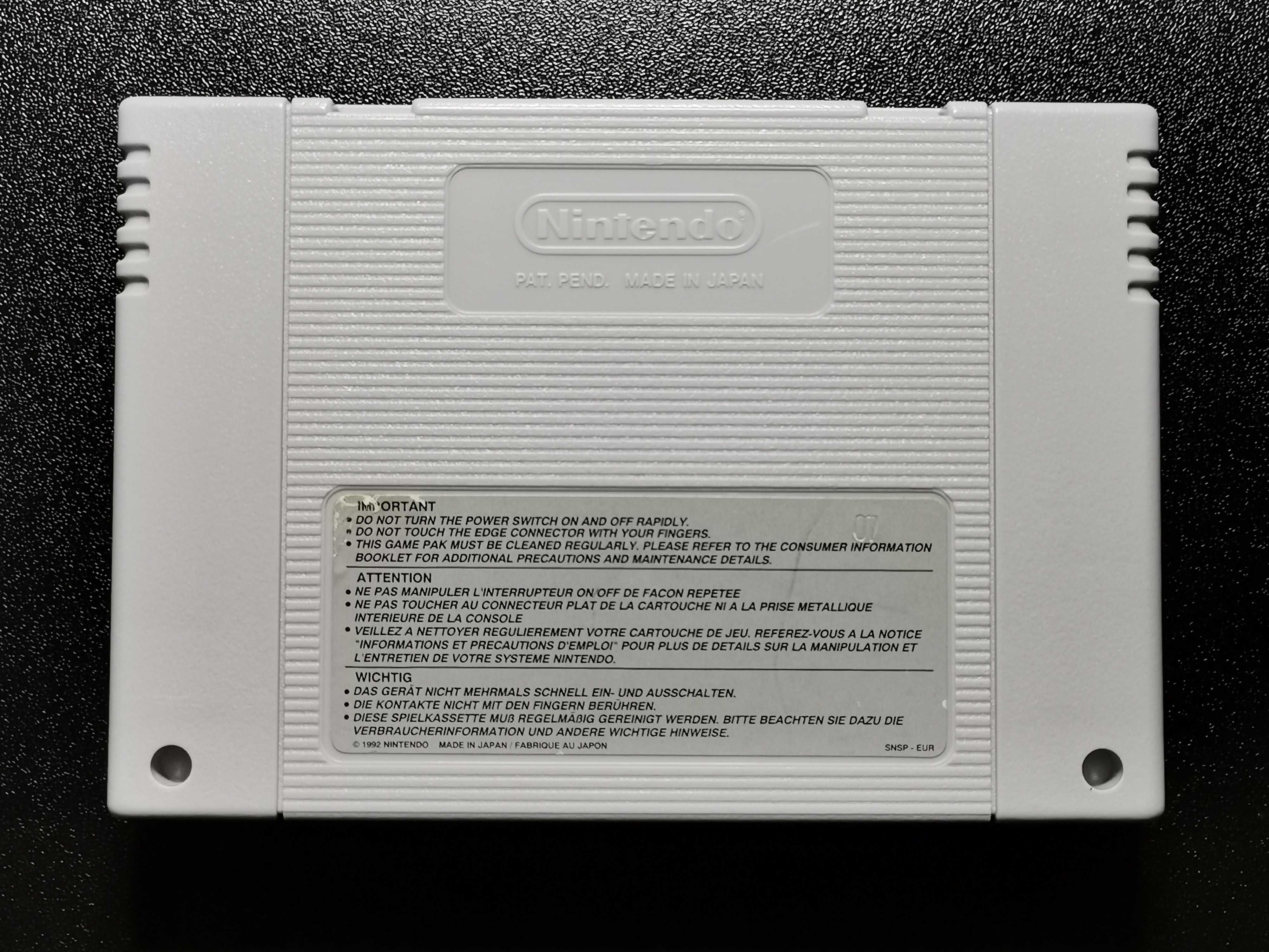 Super Nintendo Dino Dini's Soccer