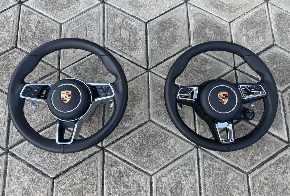 Руль Porsche Kayenne 9y Macan Gts Порше кермо підігрів